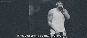 Eminem GIF. Artiesten Eminem Gifs Gevecht Spiegel Rap 8 mile Hoodie Concentreren 