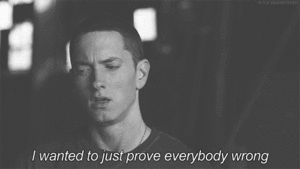 Eminem GIF. Artiesten Eminem Gifs Rap god 