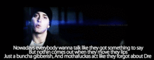 Eminem GIF. Interview Artiesten Eminem Gifs Ik Nieuw 