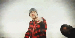 Eminem GIF. Grappig Artiesten Eminem Gifs B Slim shady Bom 