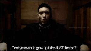 Eminem GIF. Artiesten Eminem Stan Gifs Slank Slim shady 
