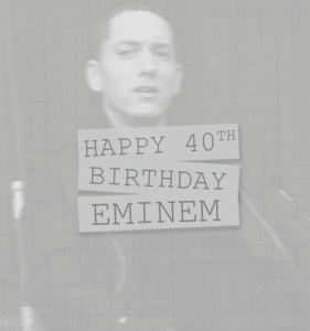 Eminem GIF. Artiesten Eminem Gifs Schaduwrijk Slank 
