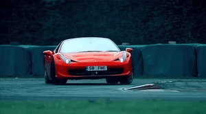 Top Gear GIF. Voertuigen Auto Films en series Ferrari Gifs Top gear Tekst Ferrari 458 
