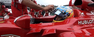 Ferrari GIF. Voertuigen Ferrari Gifs 2013 Race F1 Fernando alonso Maleisische gp 