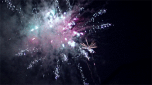 Vuurwerk GIF. Muziek Vuurwerk Kerstmis Gifs Oudejaarsavond 