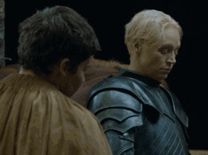 Game Of Thrones GIF. Games Game of thrones Gifs Ge&euml;rgerd Um Brienne van tarth Brienne Je zei 