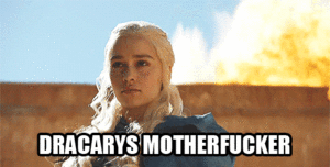 Game Of Thrones GIF. Games Game of thrones Tv Gifs Klootzak Draak Dracarys Khaleesi Emilia clarke Daenerys 
