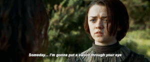 Game Of Thrones GIF. Games Game of thrones Gifs Maisie williams 