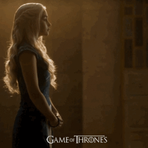 Game Of Thrones GIF. Games Game of thrones Gifs Bedreigen Daenerys targaryen 