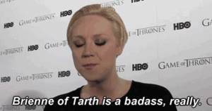Game Of Thrones GIF. Interview Games Game of thrones Gifs Blond Badass Rode loper 