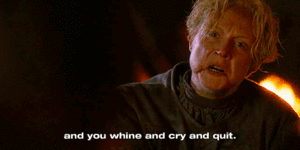 Game Of Thrones GIF. Games Game of thrones Tv Gifs Maisie williams Sean bean 