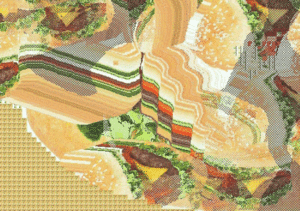 Hamburger GIF. Eten en drinken Gifs Hamburger Gif Glitch Sla Artist on tumblr Ngb Het ngb Kleur cyclus 