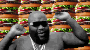 Hamburger GIF. Eten en drinken Snoep Voedsel Bikini Gifs Hamburger Pixel Koekje 