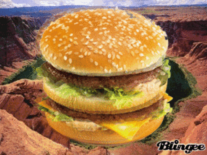 Hamburger GIF. Eten en drinken Gifs Hamburger Blingee Colorado Blingee4life 