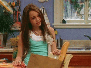 Miley Cyrus GIF. Artiesten Hannah montana Miley cyrus Tv Gifs Miley stewart 
