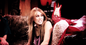 Miley Cyrus GIF. Artiesten Hannah montana Miley cyrus Tv Gifs 