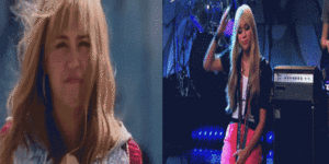 Hannah Montana GIF. Artiesten Hannah montana Miley cyrus Gifs Geschokt 