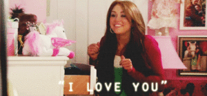 Hannah Montana GIF. Artiesten Hannah montana Miley cyrus Tv Gifs 