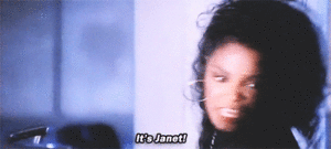 Janet Jackson GIF. Artiesten Janet jackson Gifs Glimlach Mona lisa Tepel 