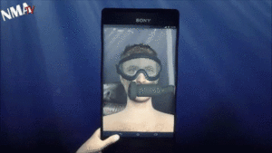 Jaws GIF. Telefoon Films en series Gifs Jaws Haai Nom Sony Selfies Tablet Kameraad Waterdicht Phablet 