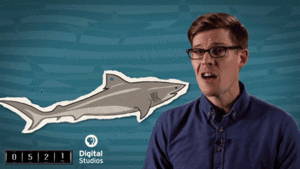 Jaws GIF. Haaien Films en series Gifs Jaws Wetenschap 