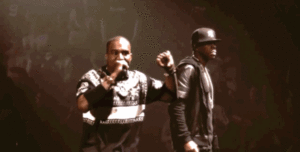Jay Z GIF. Artiesten Vrede Gifs Jay z Kanye west Vaarwel Brb 