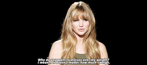 Jennifer Lawrence GIF. Gifs Filmsterren Jennifer lawrence Terneergeslagen Jlaw Zelf Afbeelding Gewicht 
