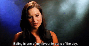 Jennifer Lawrence GIF. Gifs Filmsterren Jennifer lawrence Het+eten 