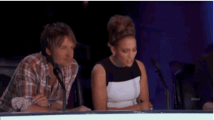 Jennifer Lopez GIF. Muziek Artiesten Jennifer lopez Gifs Reactie Ja American idol Aangenomen 