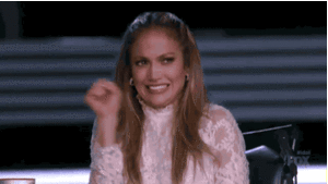 Jennifer Lopez GIF. Artiesten Jennifer lopez Gifs Ja Opgewonden Jlo American idol American idol xiii Moves 
