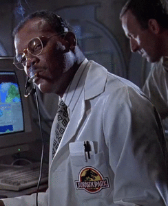 Jurassic Park GIF. Films en series Jurassic park Gifs Leven Jeff goldblum Reacties Evolutie Ontwikkelen 