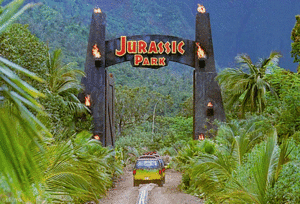 Jurassic Park GIF. Films en series Jurassic park Gifs John hammond 