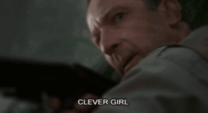 Jurassic Park GIF. Films en series Jurassic park 3d Gifs Victorcourtright 