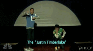 Justin Timberlake GIF. Artiesten Justin timberlake Gifs Snl Jimmy fallon Vrolijke muziek 