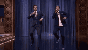 Justin Timberlake GIF. Dansen Artiesten Justin timberlake Gifs Jimmy fallon Tonight show Geschiedenis van rap 