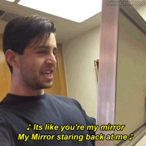 Justin Timberlake GIF. Artiesten Justin timberlake Gifs Spiegel Josh peck 
