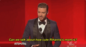 Justin Timberlake GIF. Artiesten Justin timberlake Rihanna Mama Gifs Amas2013 