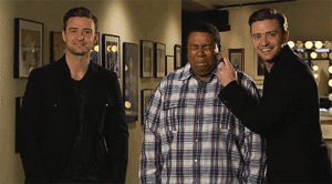 Justin Timberlake GIF. Artiesten Justin timberlake Gifs Snl Saturday night live Keenan thompson 