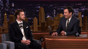 Justin Timberlake GIF. Artiesten Justin timberlake Gifs Late night with jimmy fallon 