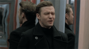 Justin Timberlake GIF. Muziek Artiesten Justin timberlake Gifs Mirrors 