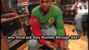 Kanye West GIF. Artiesten Gifs Kanye west Laat het regenen 