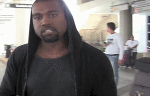 Kanye West GIF. Artiesten Omhelzing Gifs Kanye west Muziekvideo Kim kardashian Gebonden 2 Kimye 