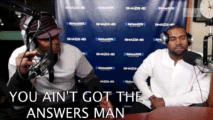Kanye West GIF. Artiesten Gifs Kanye west Swag Mic druppel Af zijn 