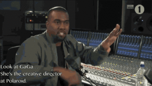 Kanye West GIF. Artiesten Gifs Kanye west Swag Laat het regenen 