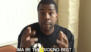 Kanye West GIF. Artiesten Hip hop Gifs Kanye west 