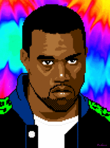 Kanye West GIF. Boos Artiesten Gifs Kanye west Flitsende lichten Dood maken Spike jonze Rita g 