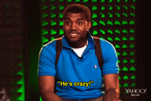 Kanye West GIF. Artiesten Gifs Kanye west Gelukkig Kim kardashian Grammys 2015 