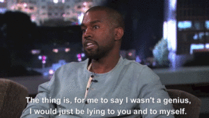 Kanye West GIF. Artiesten Gifs Kanye west Stoppen met Stahp 