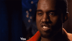 Kanye West GIF. Artiesten Gifs Kanye west Stoppen met Stahp 