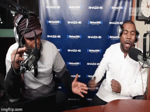 Kanye West GIF. Artiesten Gifs Kanye west Ophalen Schouderophalend Kanye schouderophalen 